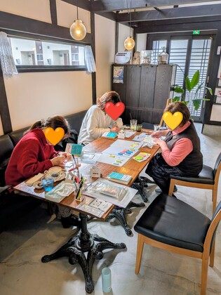 茶房 風和里さんにて 心の片づけ読書会